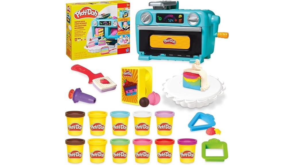 play doh cake oven set