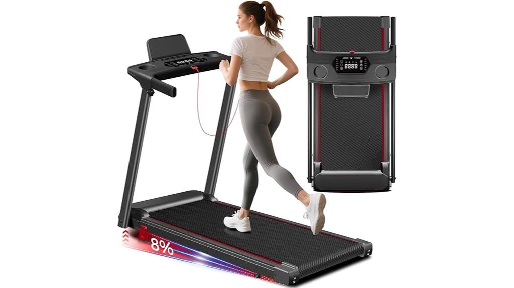 portable incline 3 in 1 treadmill