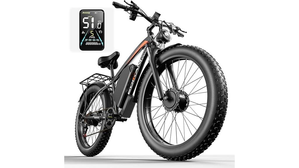 powerful dual motor e bike