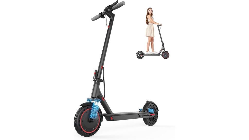 powerful long range electric scooter