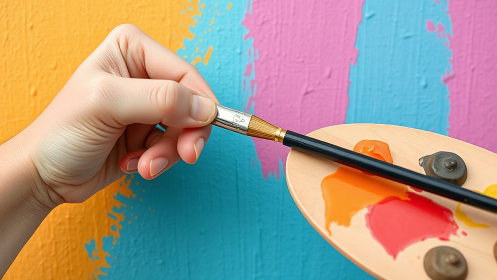 precision in brush handling