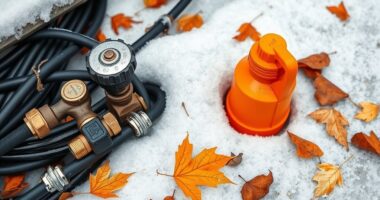 prepare sprinklers for winter