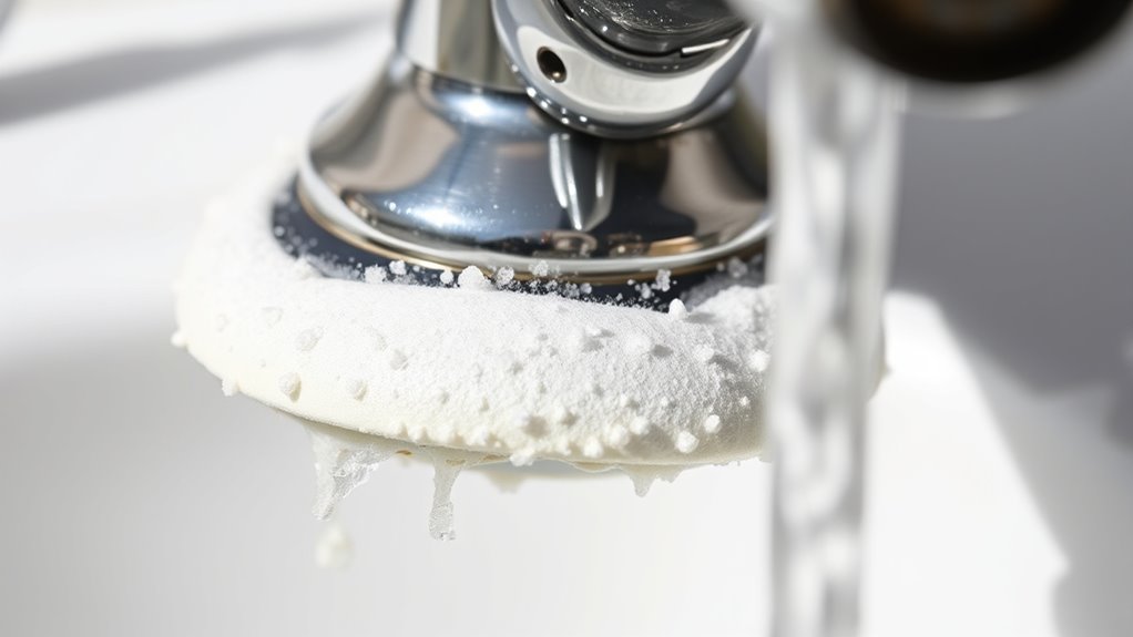 prevent mineral buildup through maintenance