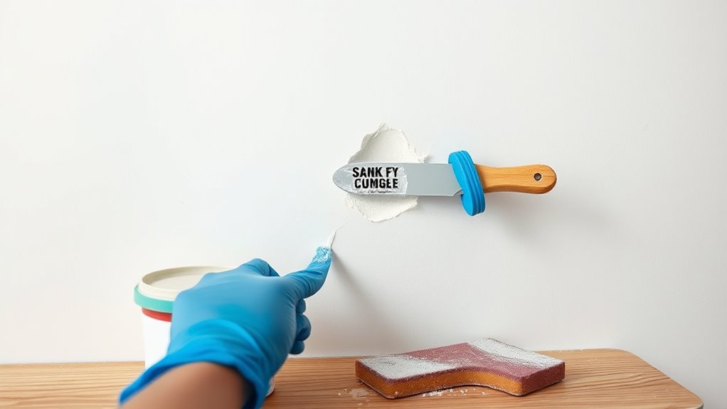 proper drywall repair process