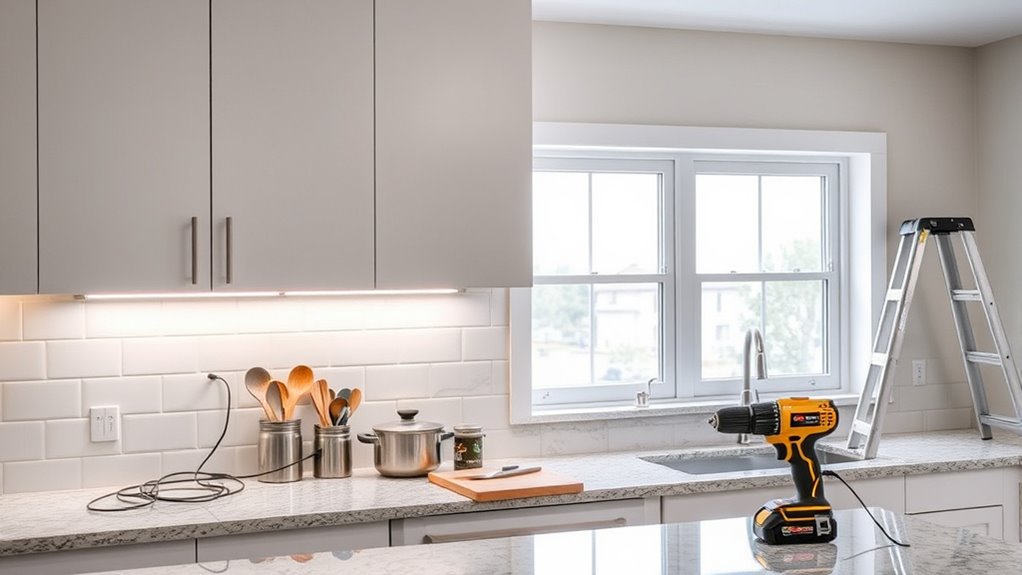 proper electrical kitchen lighting