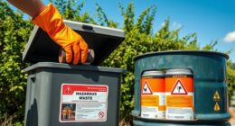 proper hazardous waste disposal