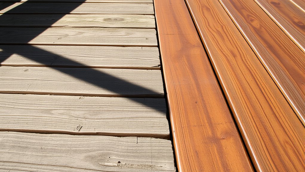 proper staining and maintenance