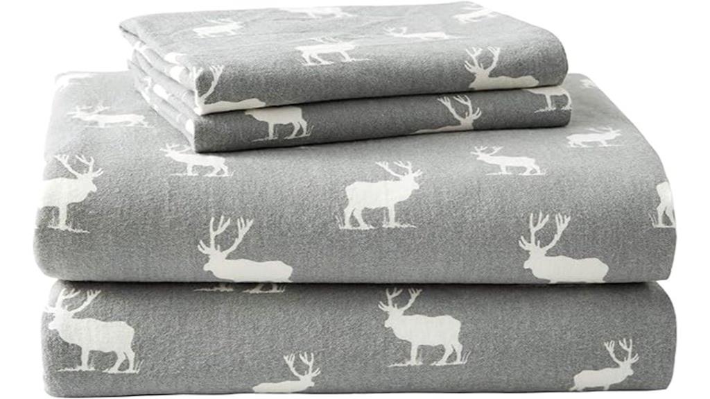 queen cotton flannel sheets