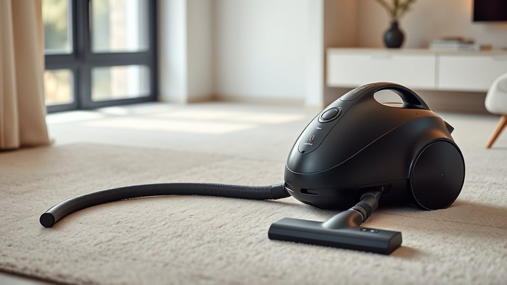 quiet powerful compact cleaning