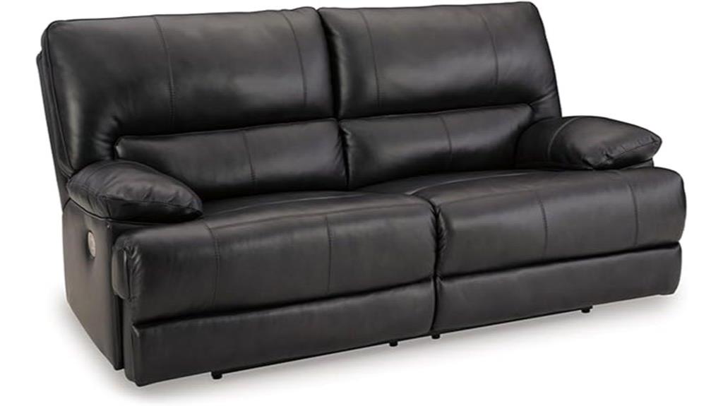 reclining sofa with usb