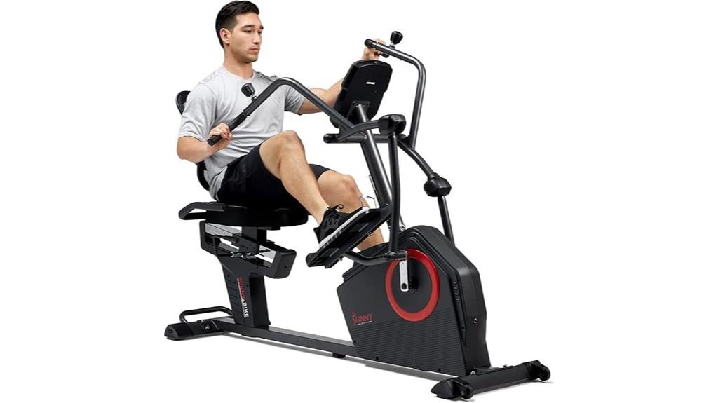 recumbent cross trainer