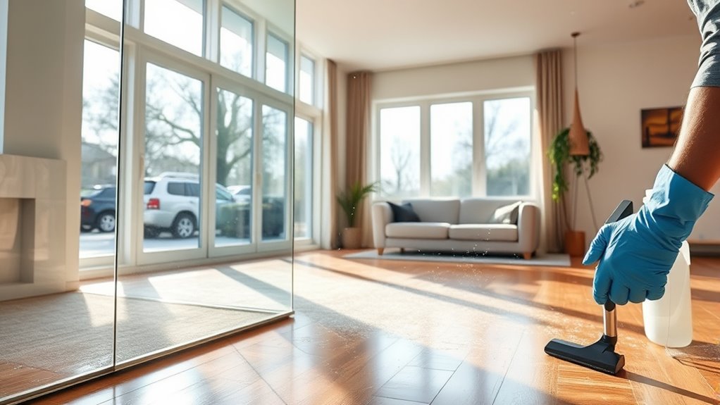 regular surface cleaning practices