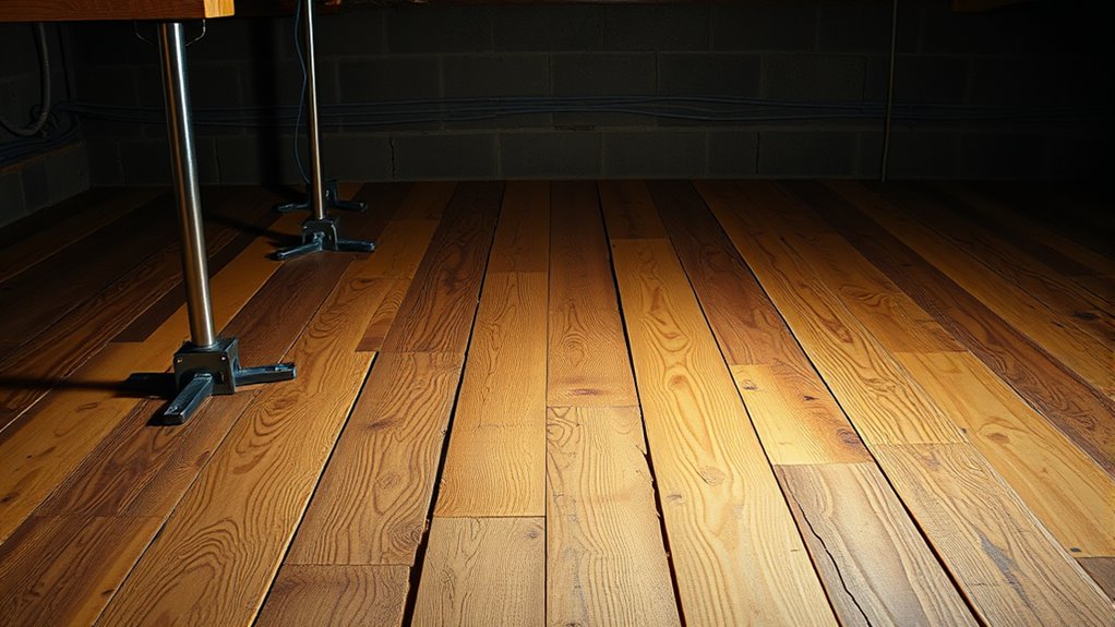 reinforce joists install jacks