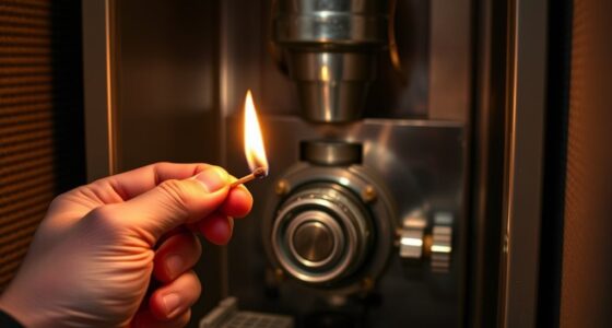 relight furnace and water heater