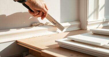 remove and install baseboards