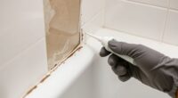 removing and recaulking bathtub