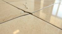 replace broken floor tiles