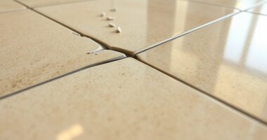 replace broken floor tiles