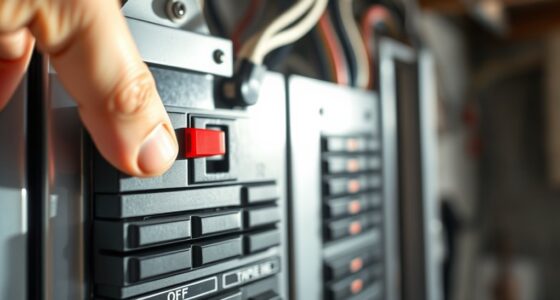 reset circuit breaker safely