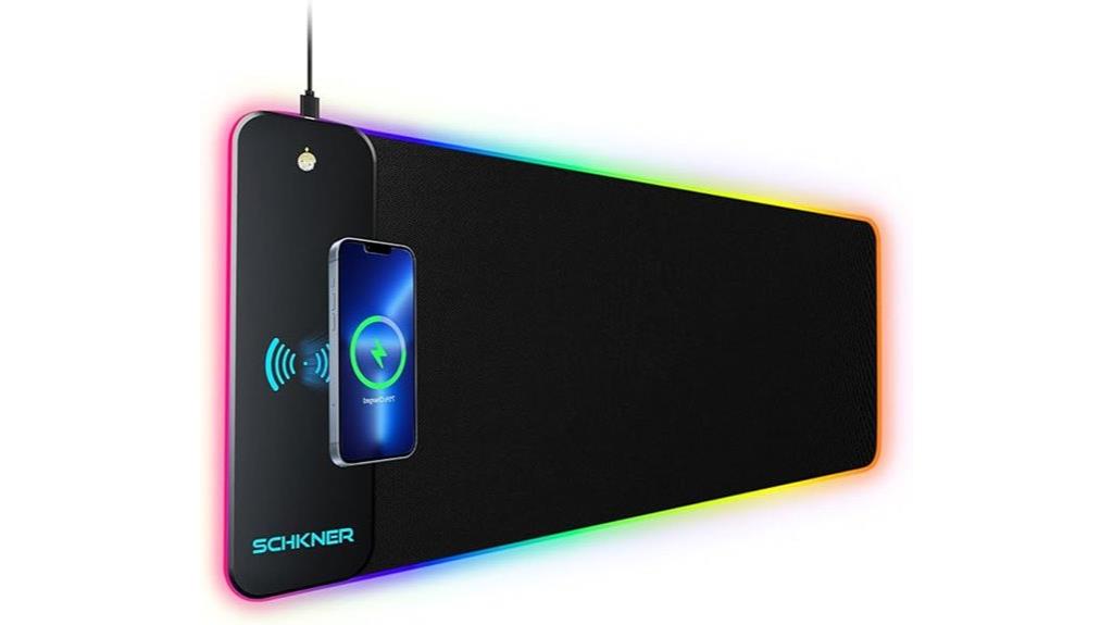 rgb gaming mouse pad