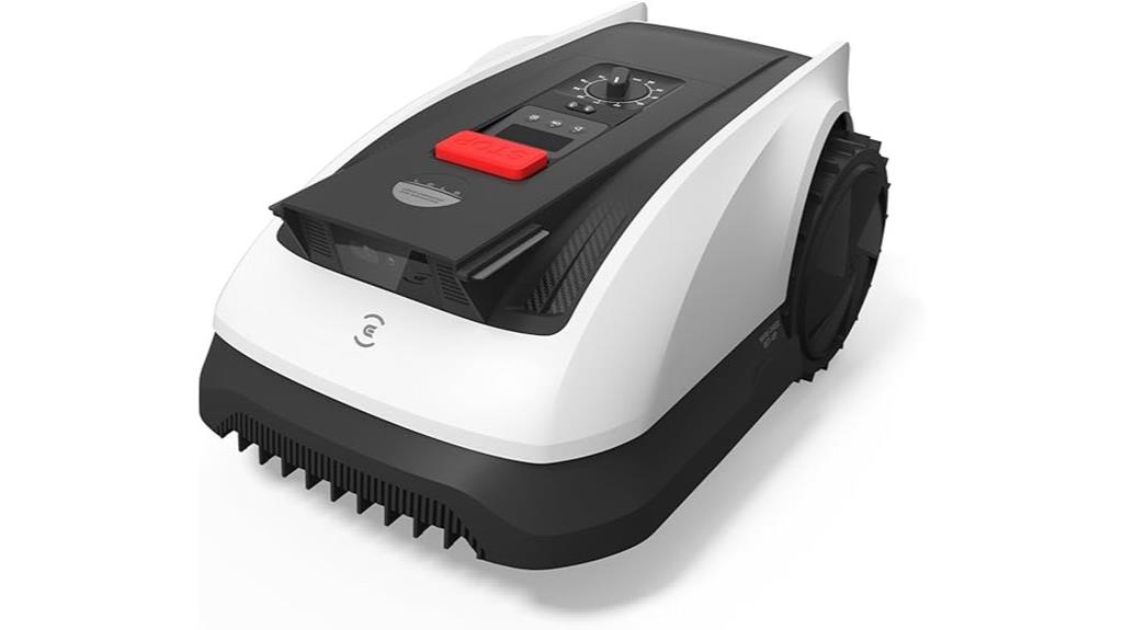 robotic lawn mower with rtk