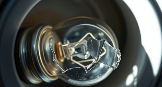 safe broken bulb removal