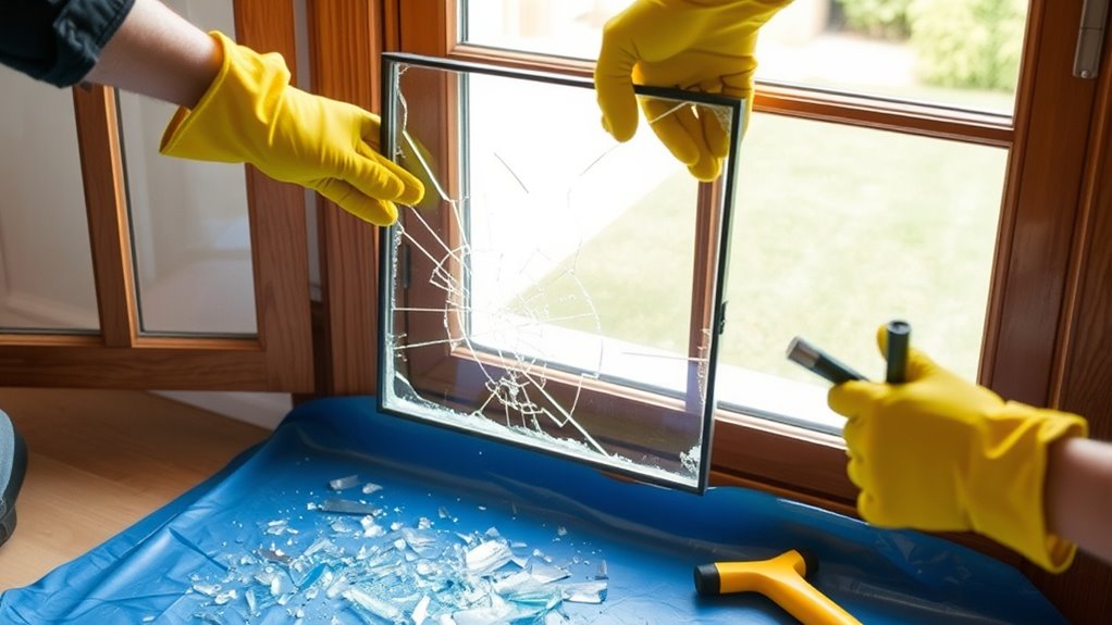 safe glass replacement tips