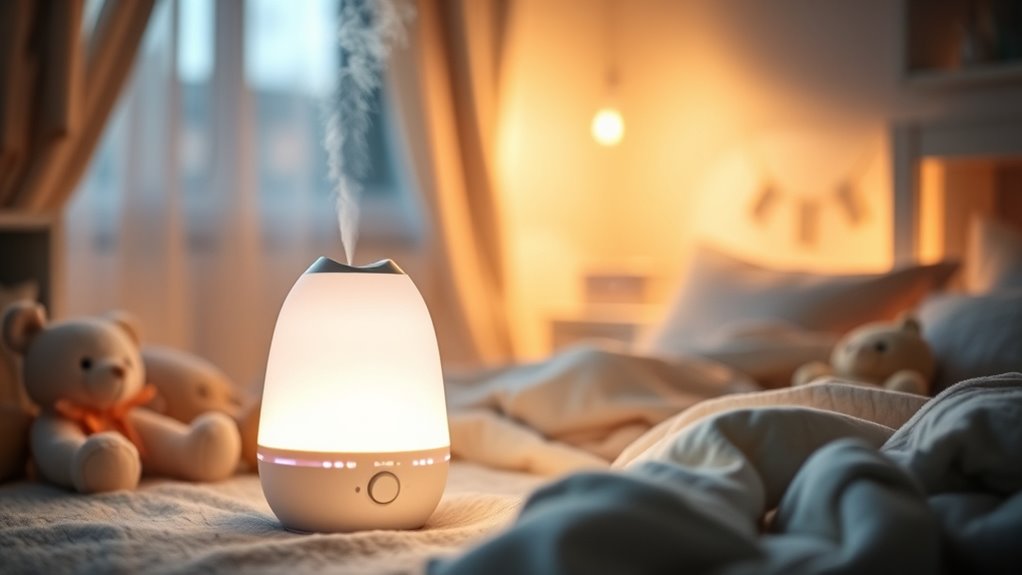 safe quiet integrated humidifier
