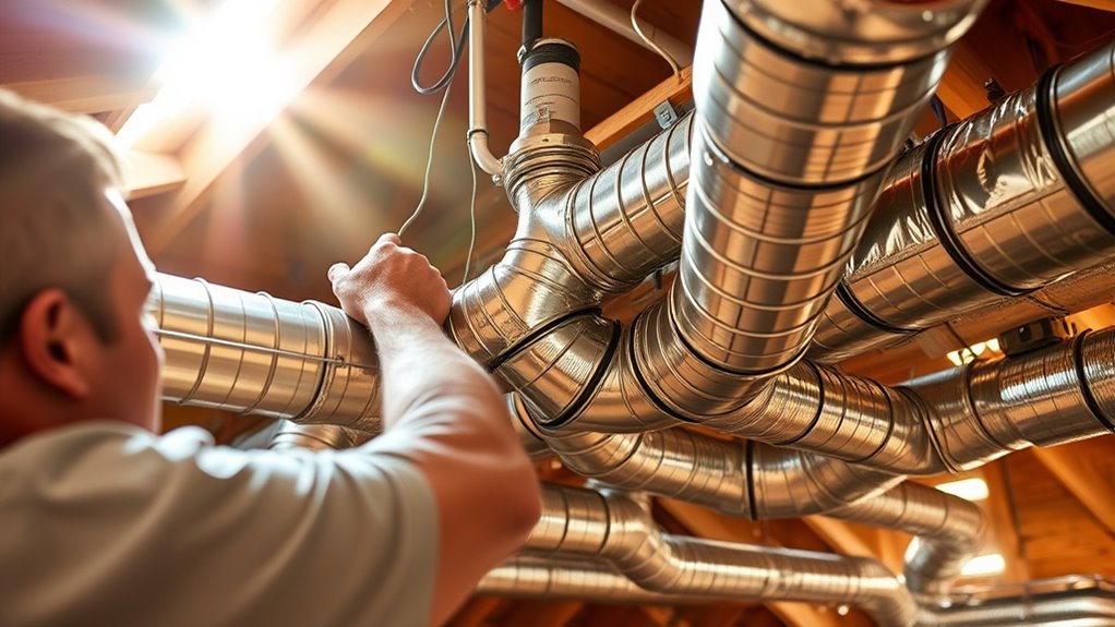 seal ducts to improve airflow