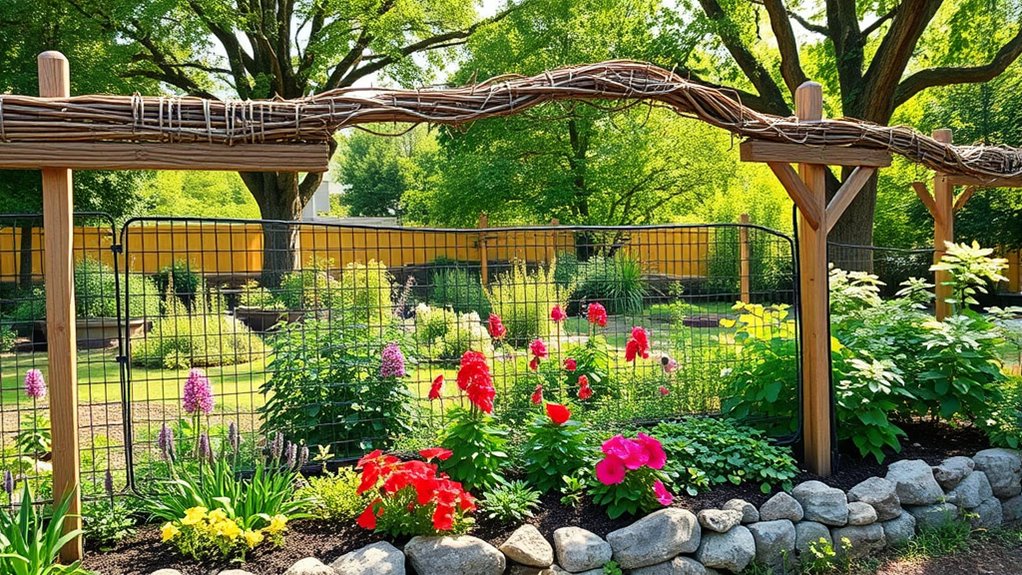 secure fencing and deterrents