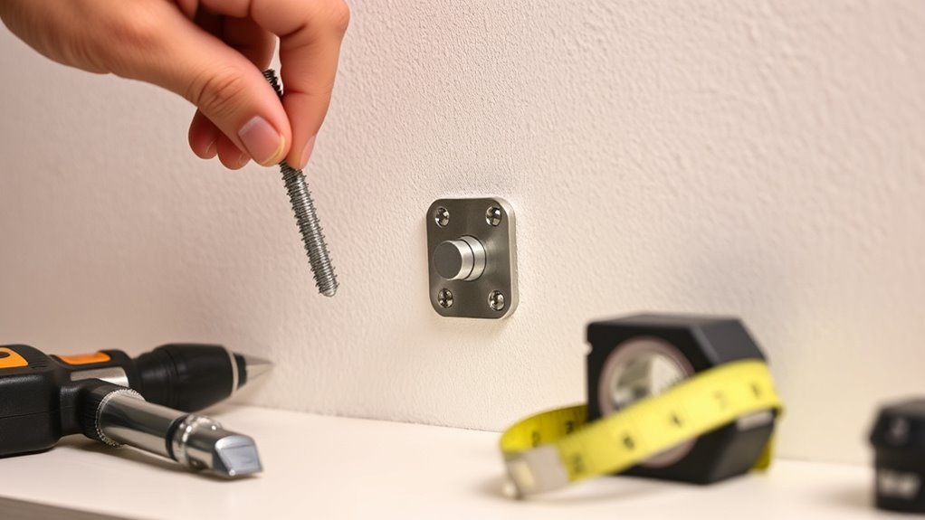 secure proper anchors installation