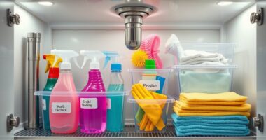 secure under sink storage