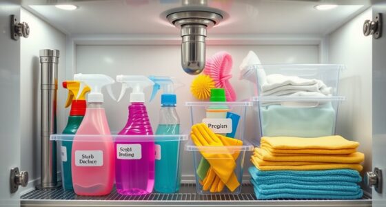 secure under sink storage