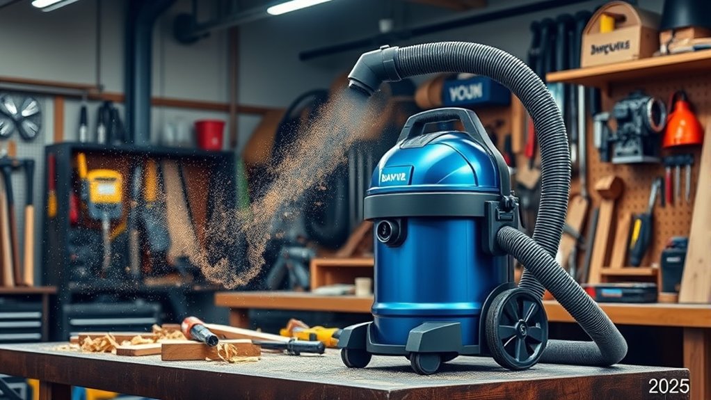 shop vacuum airflow considerations