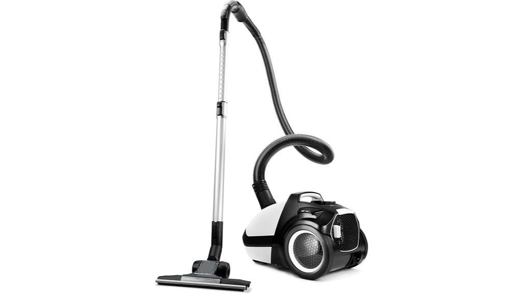 silent powerful vacuum cleaner