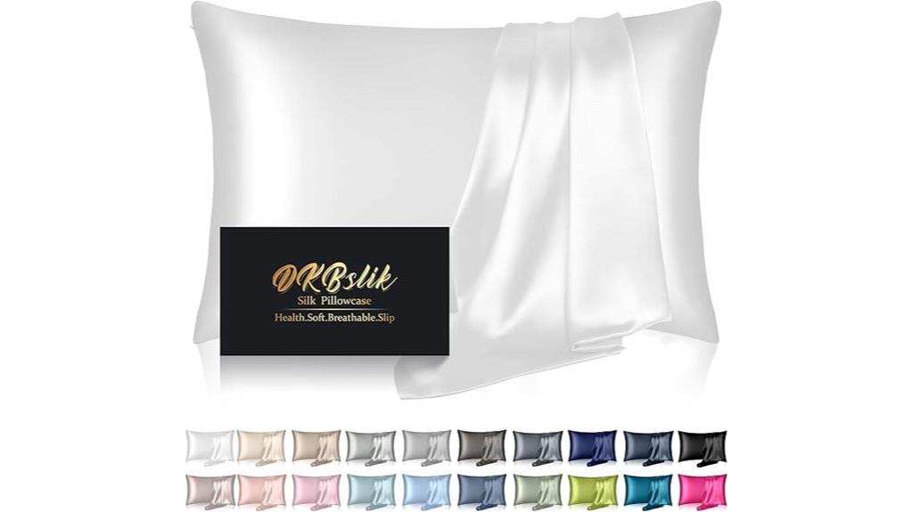 silk king size pillowcase
