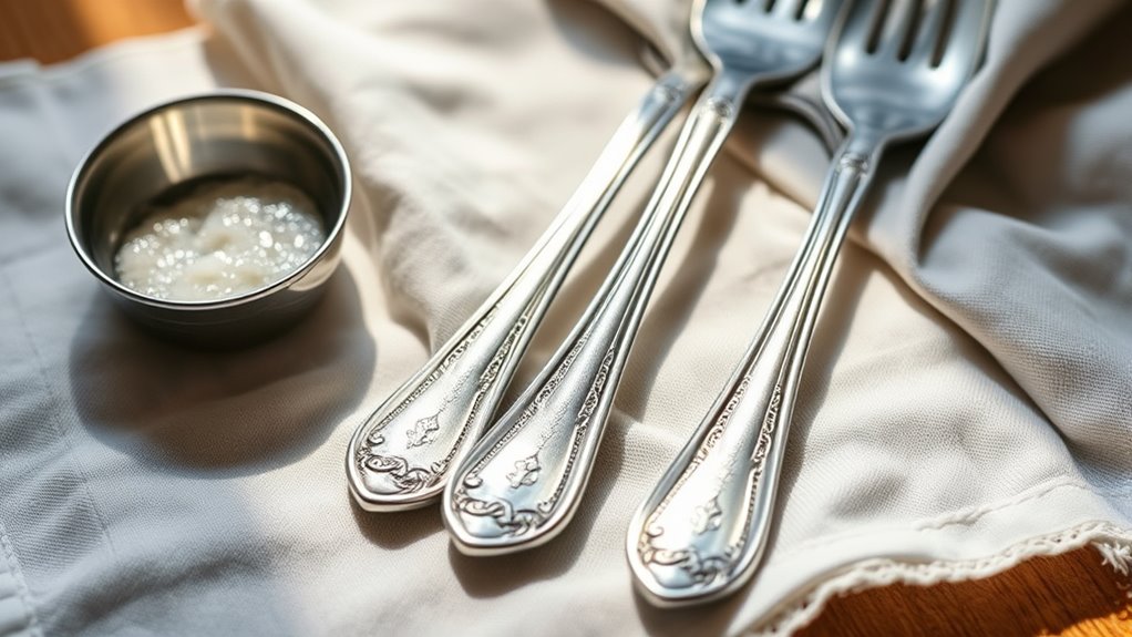 silverware tarnish removal techniques