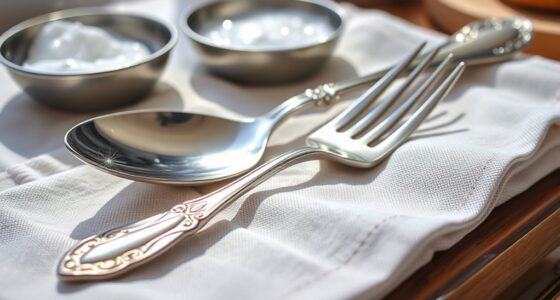 simple silverware cleaning method