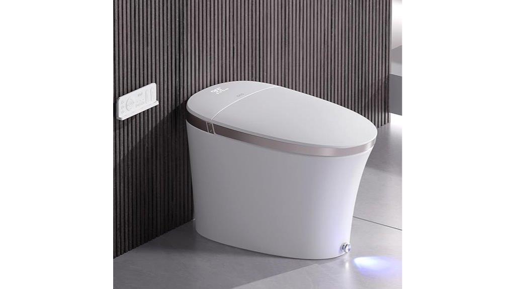 smart toilet with bidet