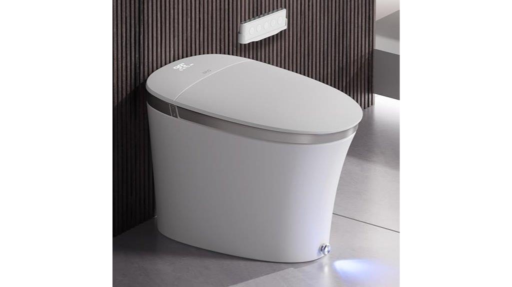 smart toilet with features