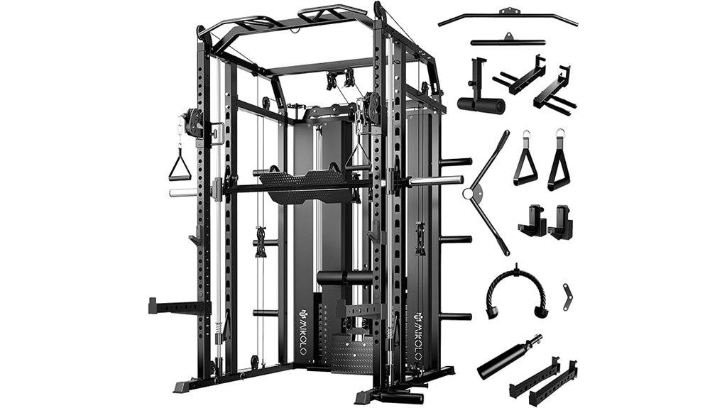 smith machine with weights