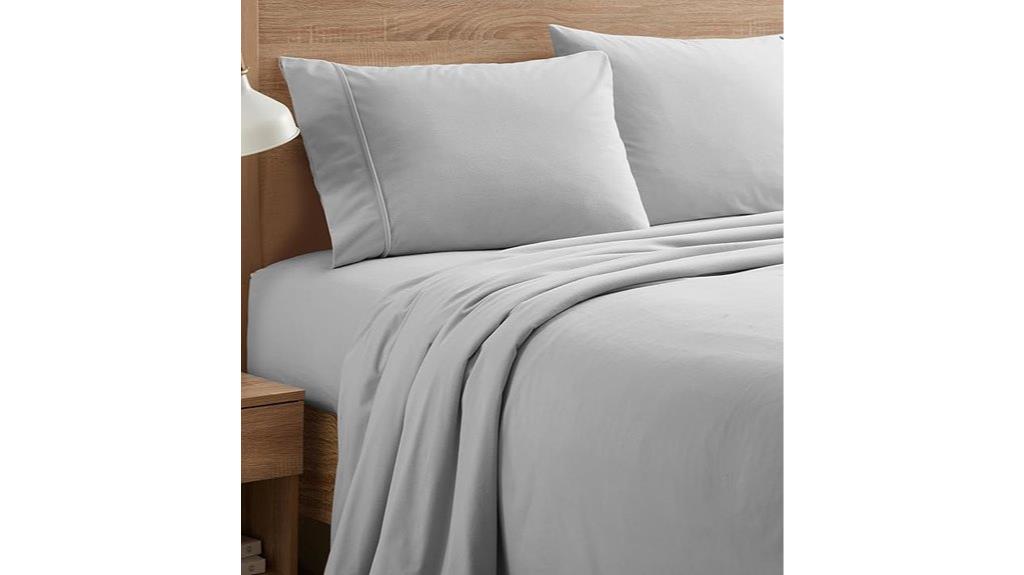 soft queen flannel bedding