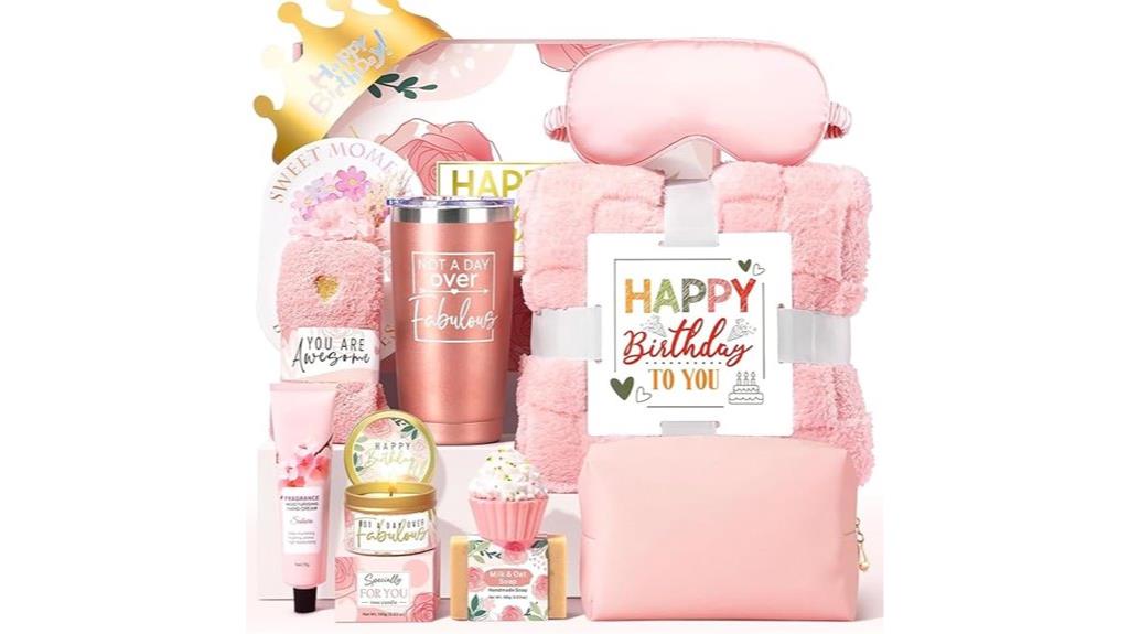 spa gift basket for her