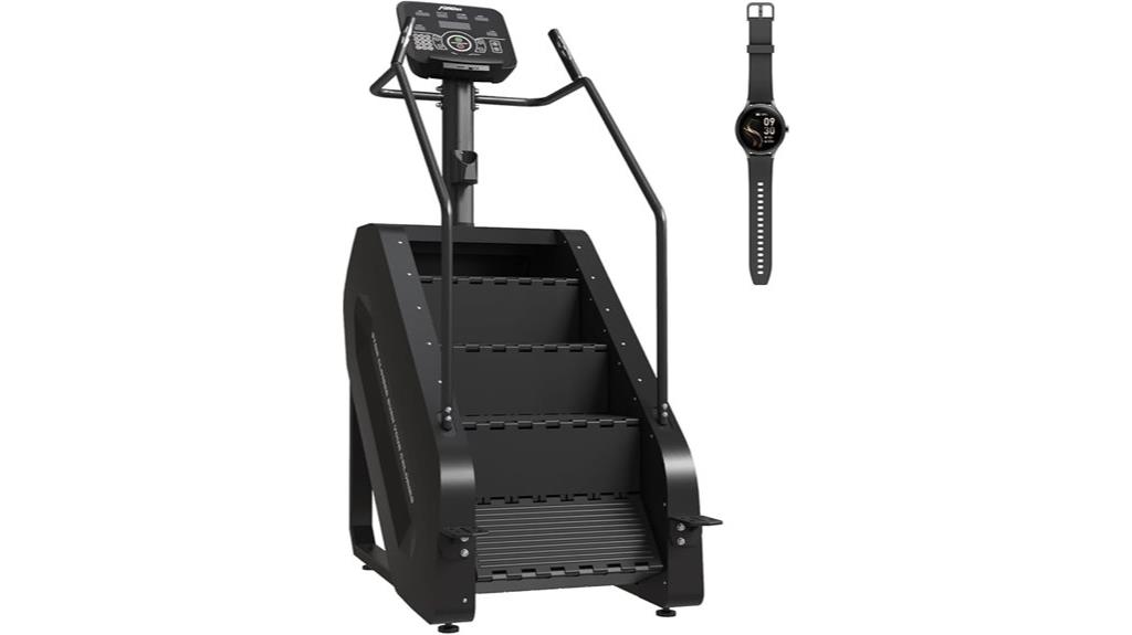 stair climber with display