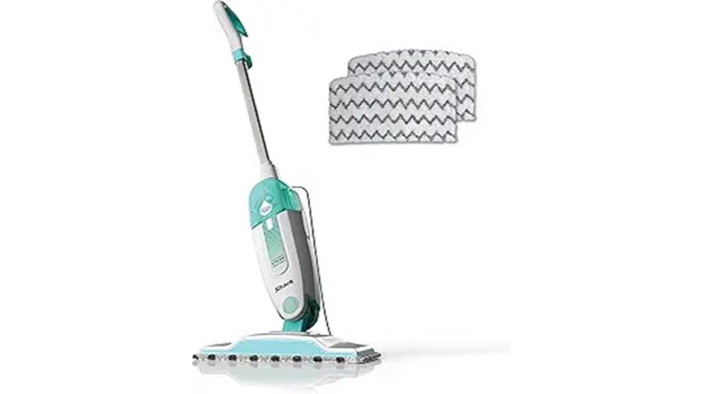steam mop with washable pads