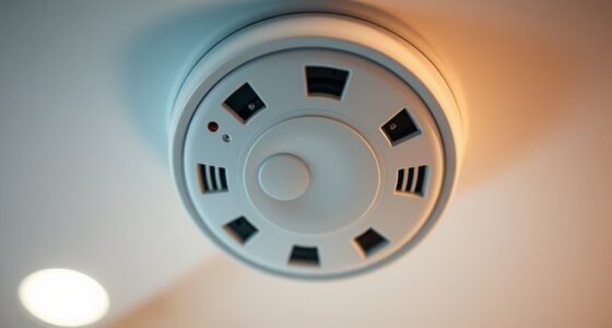 stopping smoke alarm chirping