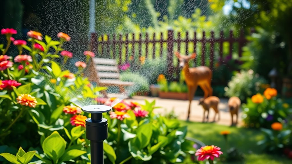 strategic motion activated deterrence