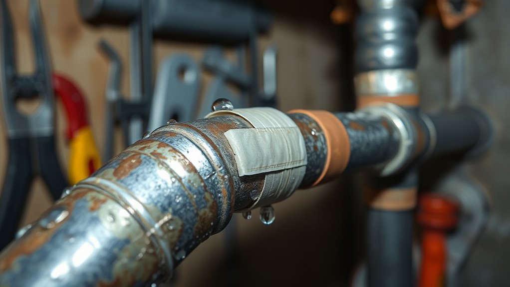 temporary leak prevention measures