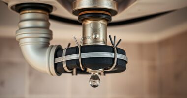 temporary leaky pipe repairs