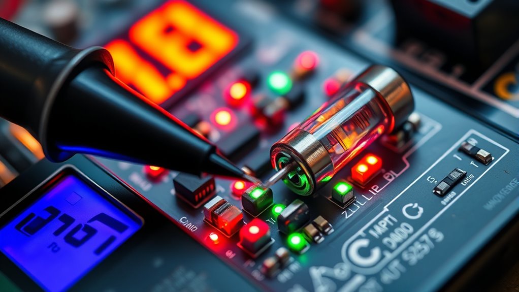 test diodes leds fuses